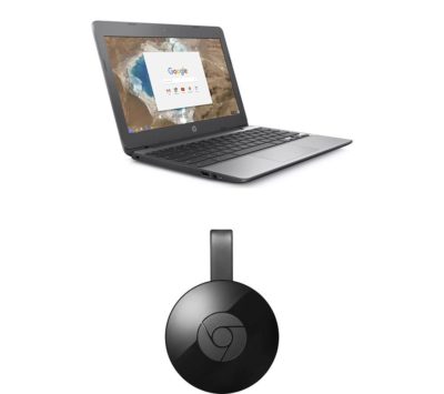 HP 11-v051na 11.6  Chromebook with Chromecast